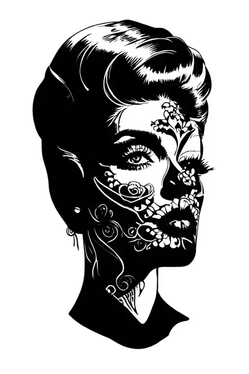 1950s tattoo design idea