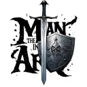 "The man in the arena" "The man in the arena" shield sword tattoo design idea