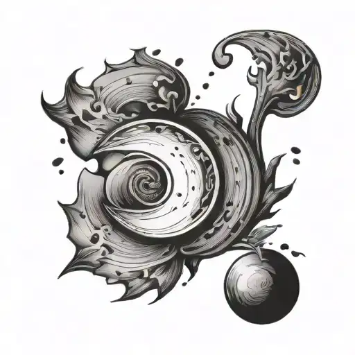 ttsp in the shape of a semi colon tattoo design idea