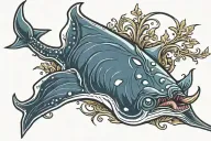 stingray manta ray tattoo design idea