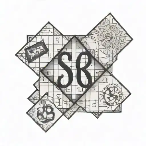 Scrabble Tile tattoo design idea