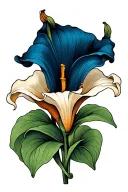 Calla Lilies tattoo design idea