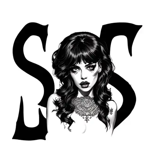 Slut tattoo design idea