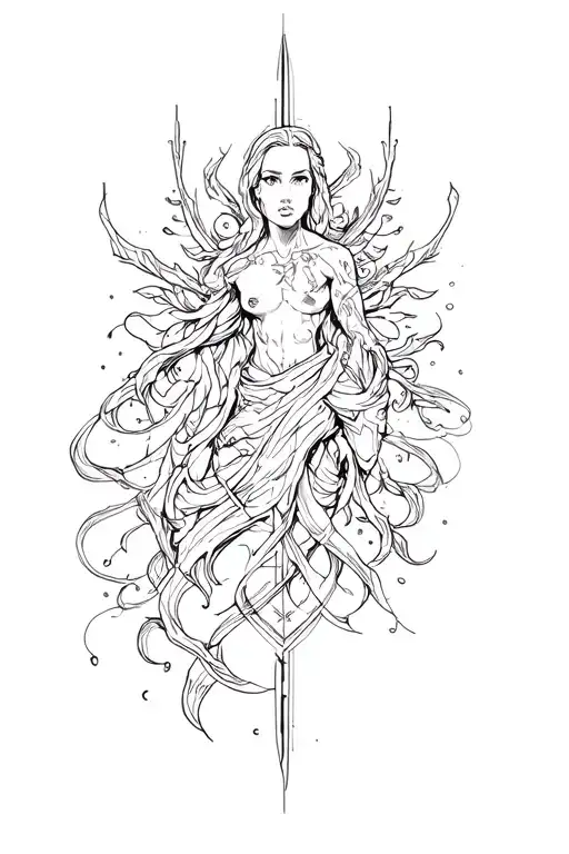 strength Loyalty Respect goes both ways tattoo design idea