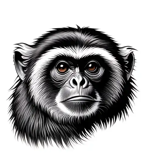 Emperor Tamarin tattoo design idea