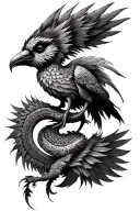 Quetzal and Kukulkan tattoo design idea