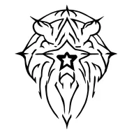 leo star sign tattoo design idea