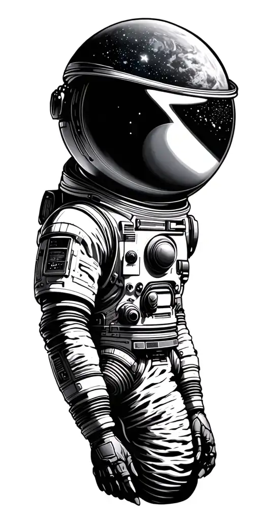space themed tattoo tattoo design idea
