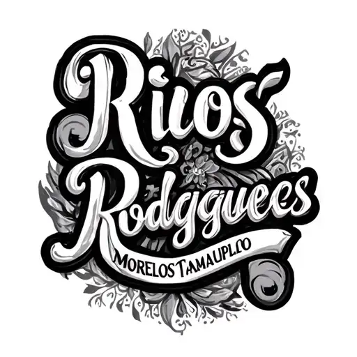 "Rios Rodriguez " Morelos and Tamaulipas Mexico tattoo design idea
