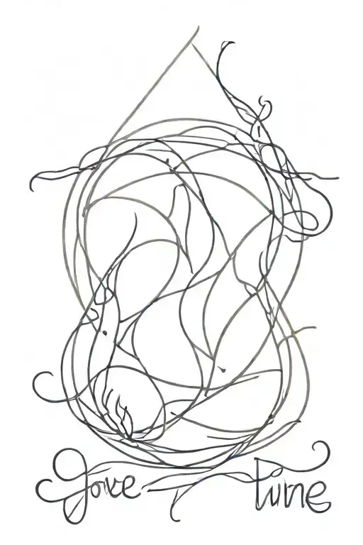 represent "carry you over Fire and Water" from one direction song tattoo design idea