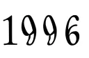 "1996" tattoo design idea
