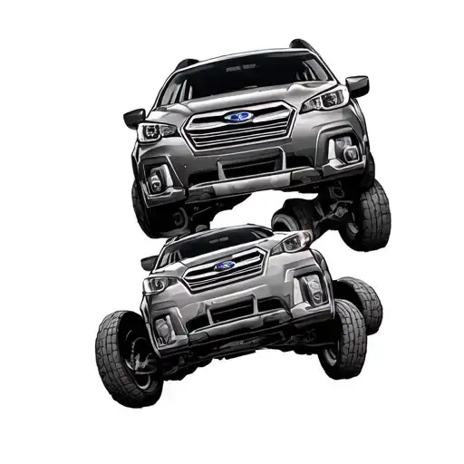 2013 subaru outback tattoo design idea