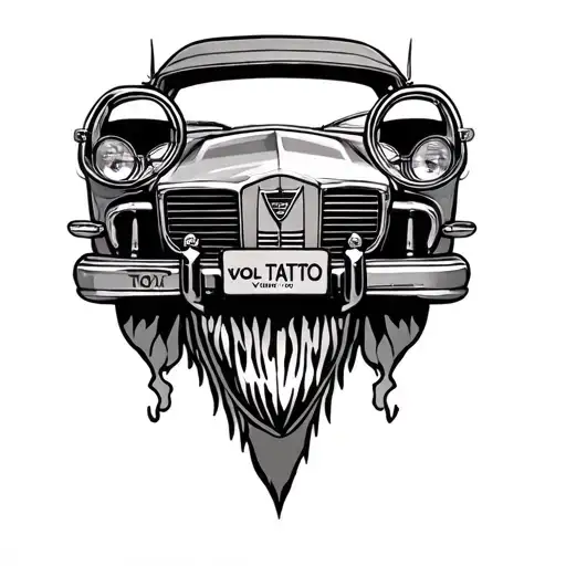 Volvo tattoo design idea