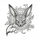 eeveelutions tattoo design idea