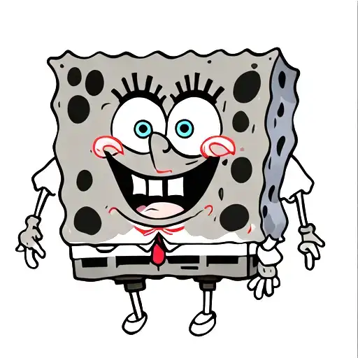 Spongebob tattoo design idea