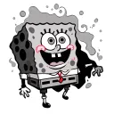 Spongebob tattoo design idea