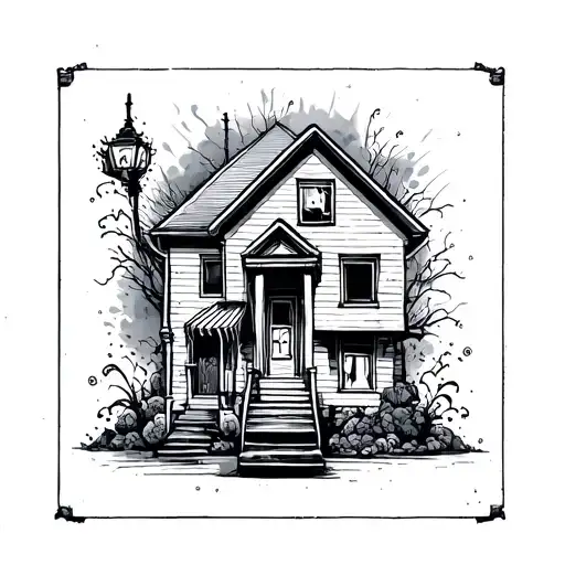 Acid House tattoo design idea