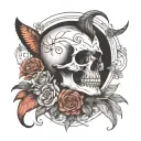 and while you're sleeping i'll try to make you proud tattoo design idea