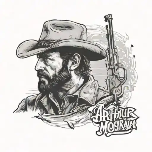 Arthur Morgan quote tattoo design idea