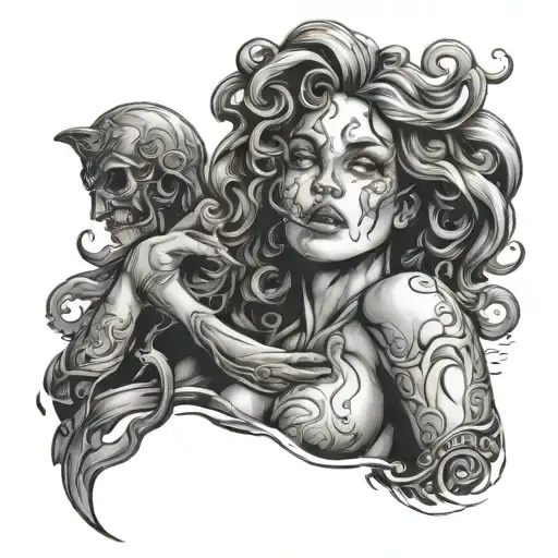 Sexual Assault tattoo design idea