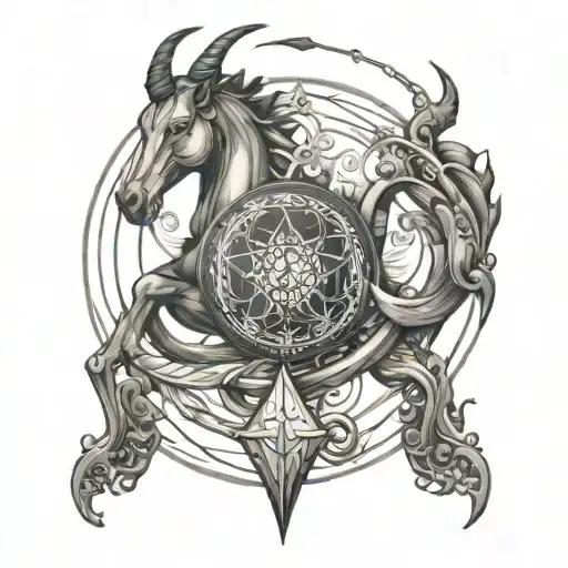 Sagittarius cancer Aries Pisces Scorpio zodiac tatto tattoo design idea