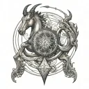 Sagittarius cancer Aries Pisces Scorpio zodiac tatto tattoo design idea