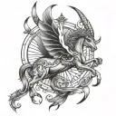 Sagittarius cancer Aries Pisces Scorpio zodiac tatto tattoo design idea