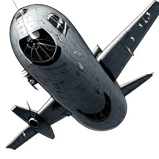 B2 Bomber tattoo design idea