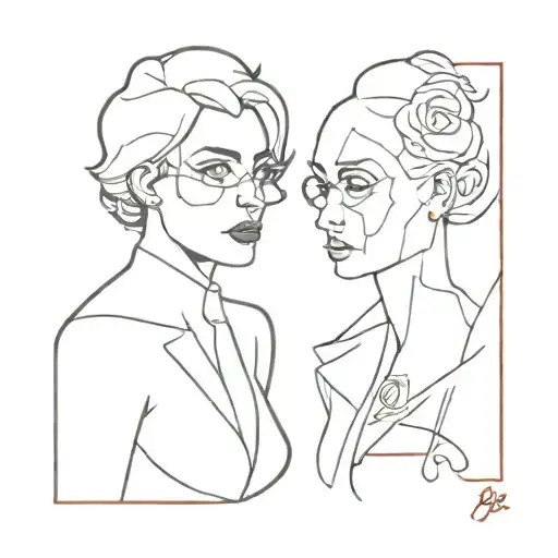 Jekyll and Hyde inspired tattoo female version inspired tattoo design idea