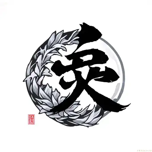 origin in japanese word tattoo design idea