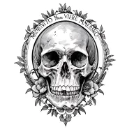 Memento Mori Memento Vivere Memento Amoris tattoo design idea