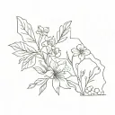 state flowers Massachusetts, Texas,Kentucky, oklahoma, Washington, Oregon, illinois tattoo design idea