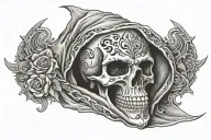Reaper tattoo design idea
