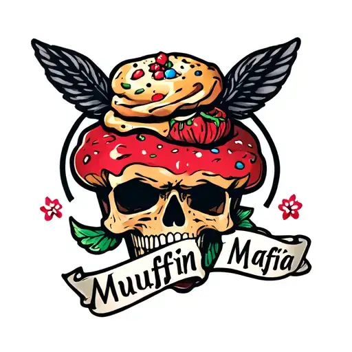 muffin Mafia tattoo design idea