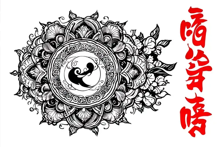 sanskrit verse tattoo design idea