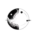 Filler Space tattoo design idea