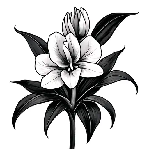 Hyacinth tattoo design idea