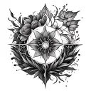 Four Elements tattoo design idea