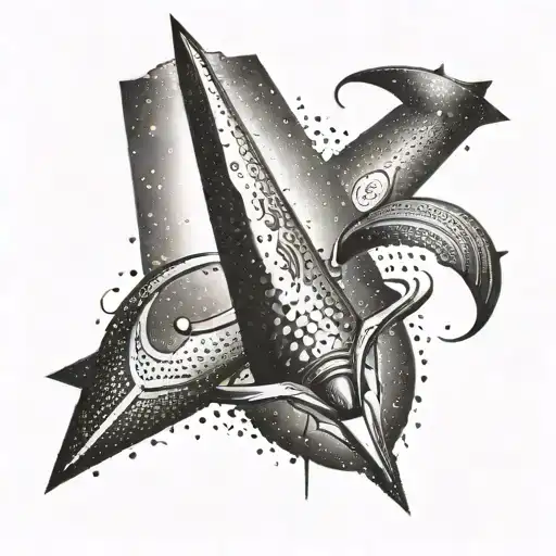 Entrepreneurship-themed tattoo symbolizing ambition and success tattoo design idea