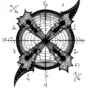 maths tattoo design idea