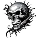 risk rich tattoo design idea