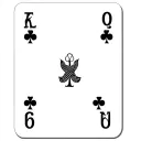 a 2 of lotus poker card lying on a 7 of anchor poker card tattoo design idea