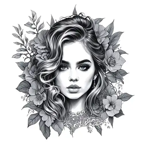 Gaby McQueen for life tattoo design idea