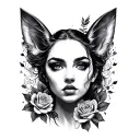 Gaby McQueen for life tattoo design idea