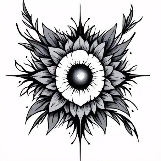 Positive Energy tattoo design idea