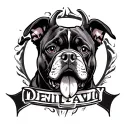 Devil Dog tattoo design idea
