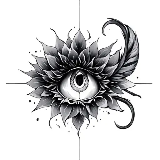Aurora tattoo design idea
