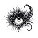 Aurora tattoo design idea