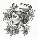 nurse tattoo design idea