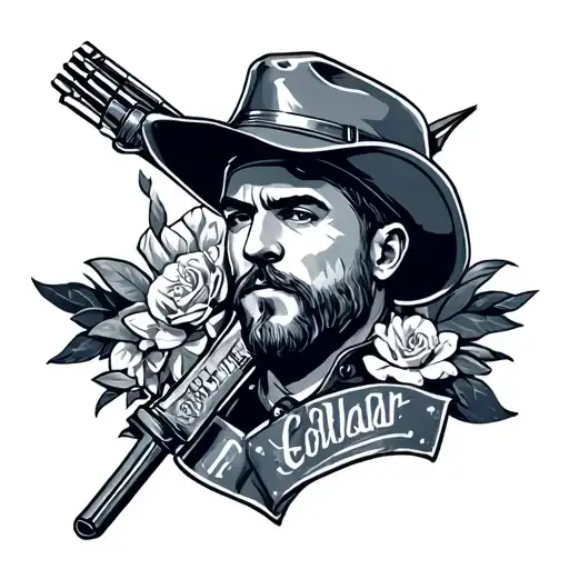 Blue Collar tattoo design idea